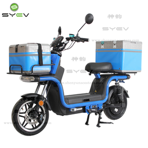 SYEV 2022 meilleure vente 1200W 60V26AH livraison longue portée Scooter électrique avec 2 grandes boîtes de transport